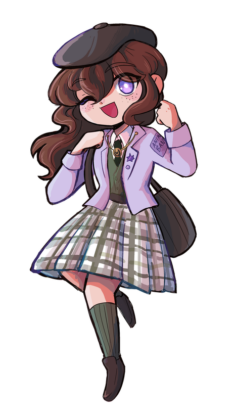 Winning Mascot Illustration for Anime Banzai 2023