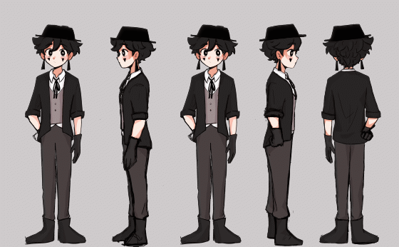 Character Reference Turnaround